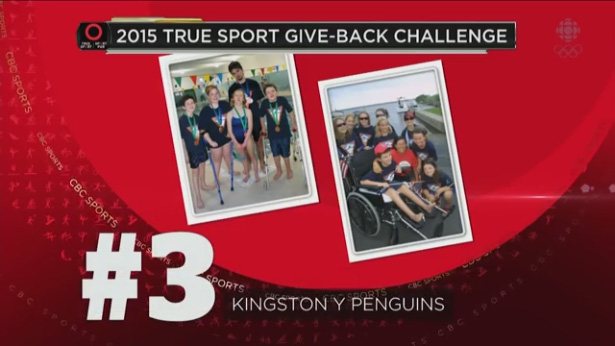 Kingston Y Penguins Give Back