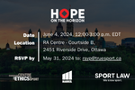 Hope on the Horizon Tour - Final Stop